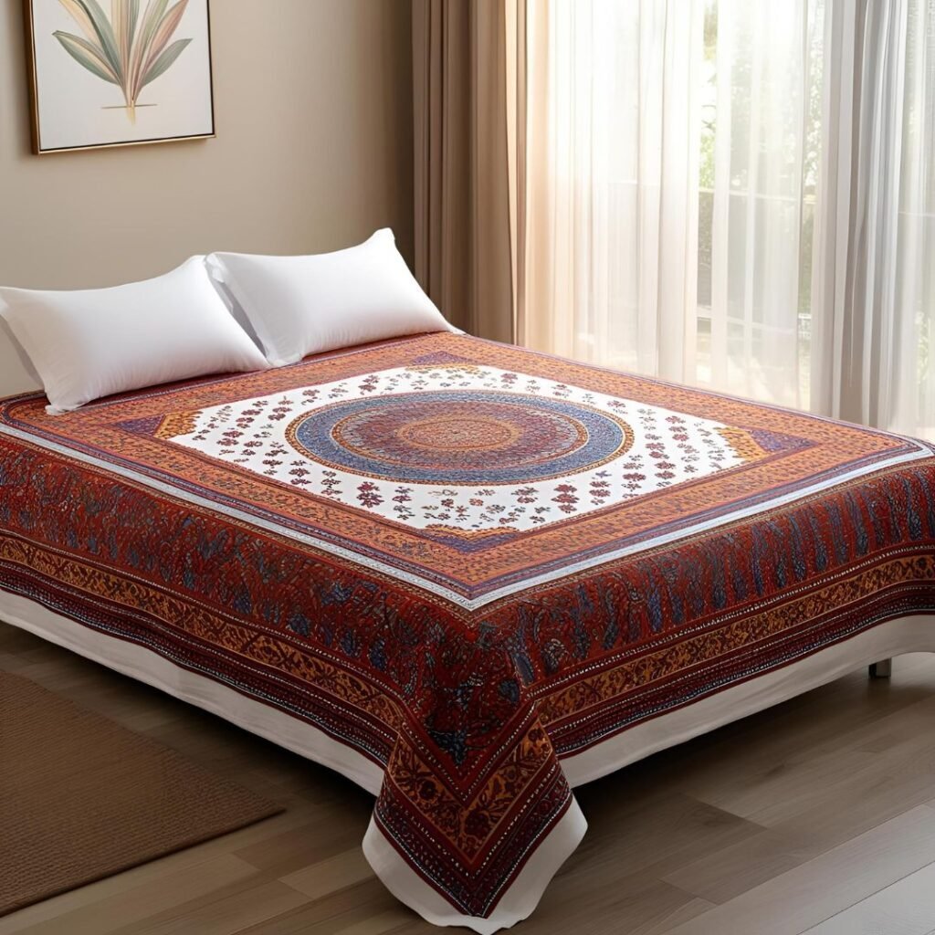 Best Cotton Single Bedsheet exporter from India