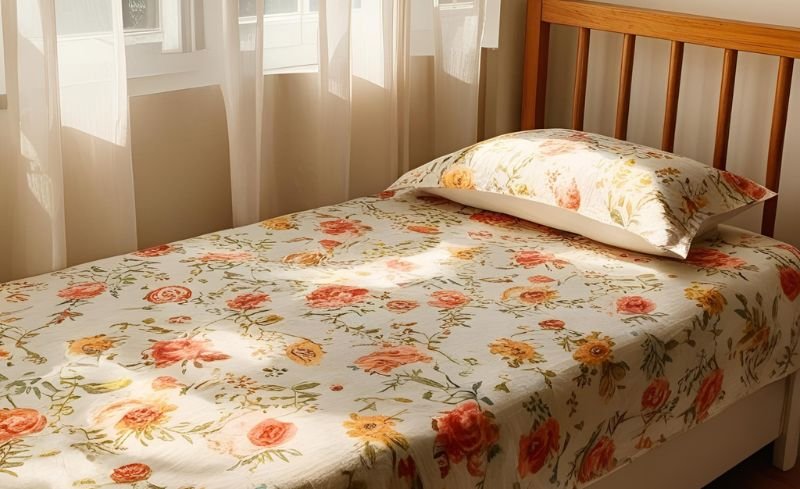 Best Cotton Single Bedsheet exporter from India