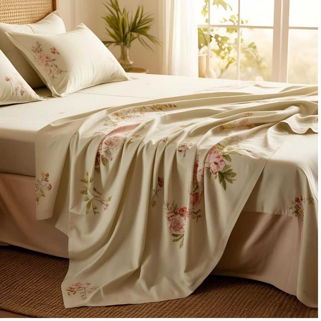 Best Poly Cotton Bedsheet exporter from India