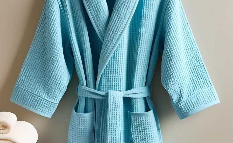 best waffle bath robe exporter from India